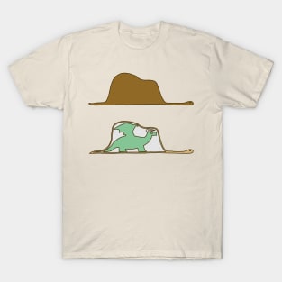 Boa constrictor digesting a DRAGON T-Shirt